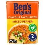 Ben's Original Mixed Pepper Microwave Rice 250G