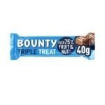 Bounty Triple Treat Fruit Nut & Chocolate Bar 40G