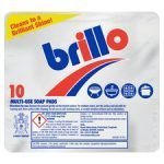 Brillo Soap Pads Pack Of 10