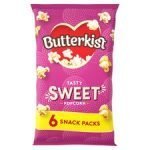 Butterkist Cinema Sweet Popcorn 6X12g