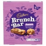Cadbury Brunch Bar Raisin 5X32g