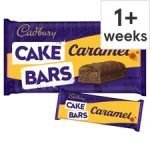 Cadbury Caramel Cake Bars 5 Pack