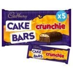 Cadbury Crunchie Cake Bars 5 Pack