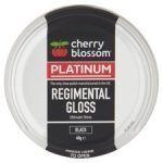 Cherry Blossom Regimental Gloss Black Shoe Polish 40G