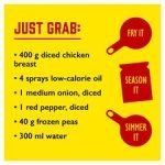 Colman's Chinese Chicken Curry Recipe Mix 47G - Image 3