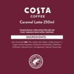 Costa Coffee Caramel Latte Cans 4 X 250Ml - Image 2