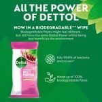 Dettol Antibacterial Pomegranate & Lime Large Wipes 70'S - Image 2
