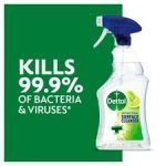 Dettol Antibacterial Surface Cleanser Lime Mint Spray 750Ml - Image 2