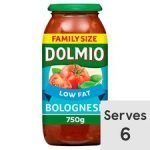 Dolmio Bolognese Ori Low Fat Pasta Sauce 750G