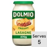 Dolmio Creamy White Lasagne Sauce 470G