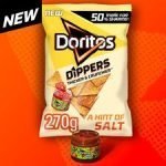 Doritos Dippers Hint Of Salt Tortilla Chips 270G - Image 2