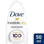 Dove Invisible Dry Roll-On Antiperspirant Deodorant 50Ml