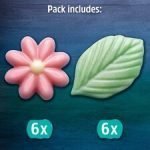 Dr Oetker 11 White Chocolate Flowers & Leaves 11G - Image 2