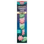 Dr Oetker 11 White Chocolate Flowers & Leaves 11G