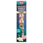 Dr Oetker 11 White Chocolate Unicorns & Rainbows 18G