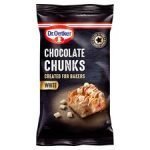 Dr Oetker Chocolate Chunks White 100G