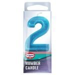 Dr. Oetker Number 2 Candle