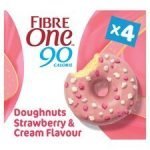 Fibre One 90 Calorie Doughnut Strawberry 4X23g