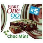 Fibre One 90 Chocolate Mint Brownie 5X24g