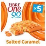Fibre One Reduced Sugar Salted Caramel Squares 5X24g