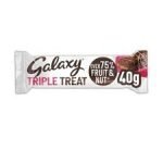 Galaxy Triple Treat Fruit Nut & Chocolate Bar 40G