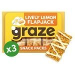Graze Lively Lemon Flapjack 3X53g