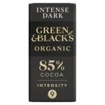 Green & Blacks Organic Dark 85% Chocolate 90G