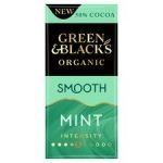 Green & Black's Organic Smooth Mint Chocolate 90G