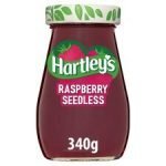Hartleys Best Raspberry Jam Seedless 340G