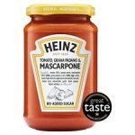 Heinz Tomato Grana Padano Mascarpone Sauce 350G - Image 2