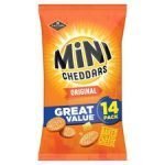 Jacob's Mini Cheddars Original 14 Pack 322G