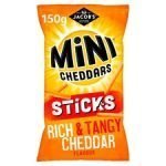 Jacob's Mini Cheddars Sticks Cheddar 150G