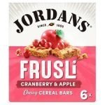 Jordans Frusli Bars Cranberry & Apple 6X30g