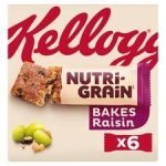 Kellogg's Nutri-Grain Raisin 6 X 45G