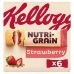 Kellogg's Nutrigrain Strawberry 6X37g