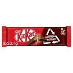 Kit Kat 2 Finger Dark Chocolate Biscuits 9 Pack 186.3G