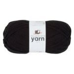 Korbond Dark Knit Yarn Black 100Gr