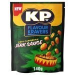 Kp Flavour Kravers Caribbean Jerk Sauce Peanuts 140G