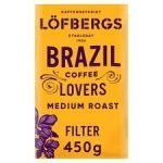 Lofbergs Brazil Medium Roast Ground Coffee 450G