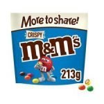 M&M's Crispy Chocolate More To Share Pouch 213G