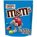 M&M's Crispy Chocolate Pouch 107G