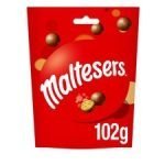 Maltesers Milk Chocolate Bag 102G