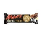 Mars Triple Treat Fruit Nut & Chocolate Bar 40G