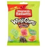 Maynards Bassetts Wine Gums Tangy 165G
