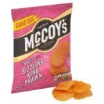 Mccoy's Sizzling King Prawn Grab Bag Crisps 45G - Image 2