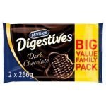 Mcvitie's Dark Chocolate Digestive Biscuit 2 X 266G
