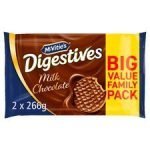 Mcvitie's Milk Chocolate Digestive Biscuit 2 X 266G