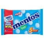 Mentos Mint Chewy Sweets 5 X 38G