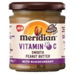 Meridian Vitamin C Smooth Peanut Butter With B/Crn 160G