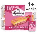 Mr Kipling Deliciously Good Angel Cake Slices X6